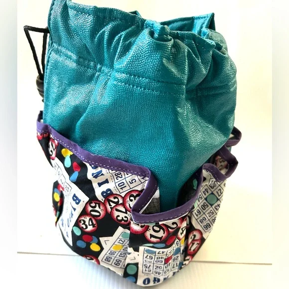 Utility bag Pouch bag bingo or sewing activities multi pocket bag drawstring bag - Picture 3 of 4
